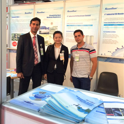 KeenSen attended Dubai International Aquatech Exhibition 2016